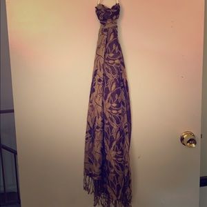 Floral Pattern Scarf